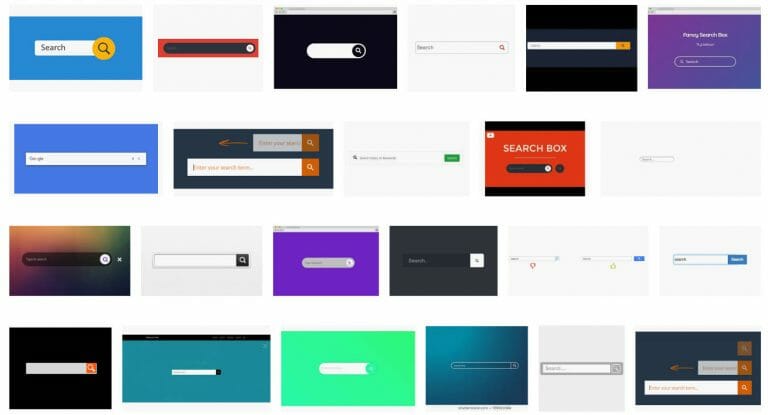 WordPress Searchboxes