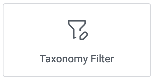 Elementor Taxonomy Filter Widget