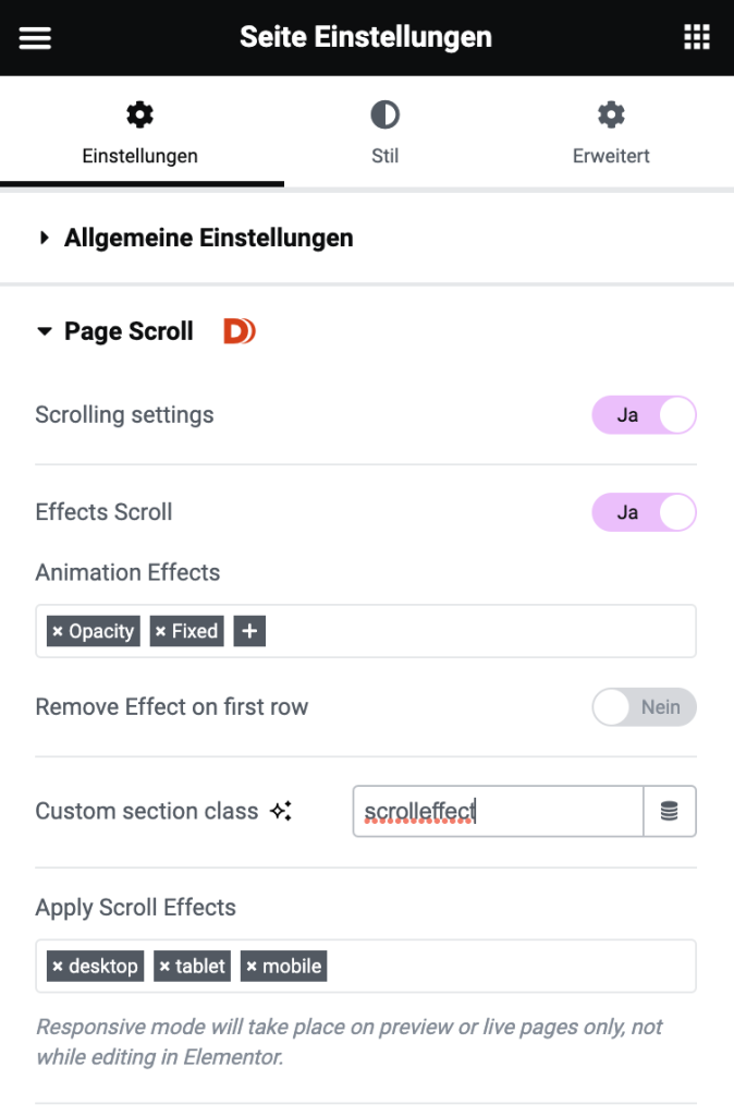 dynmaic.ooo effect scroll