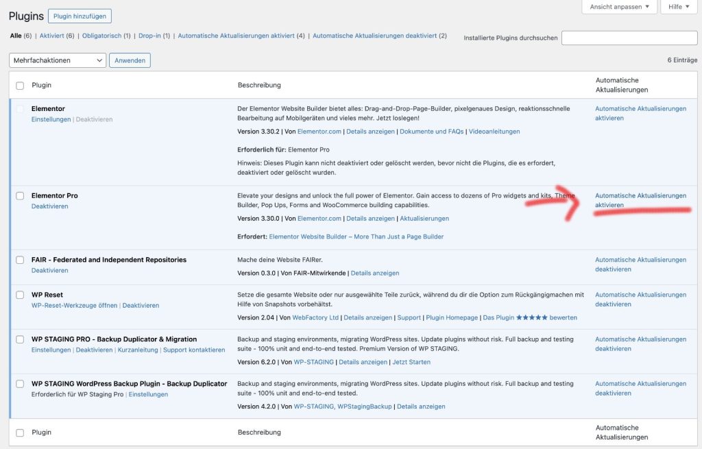 AutoUpdates On