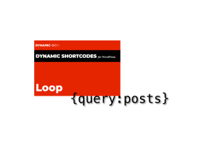 Dynamic Shortcodes Archives