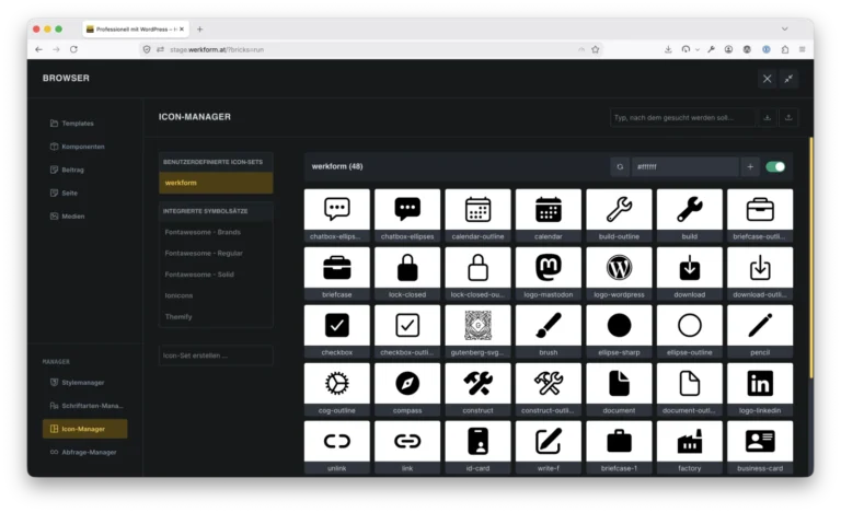 eigenes Iconset