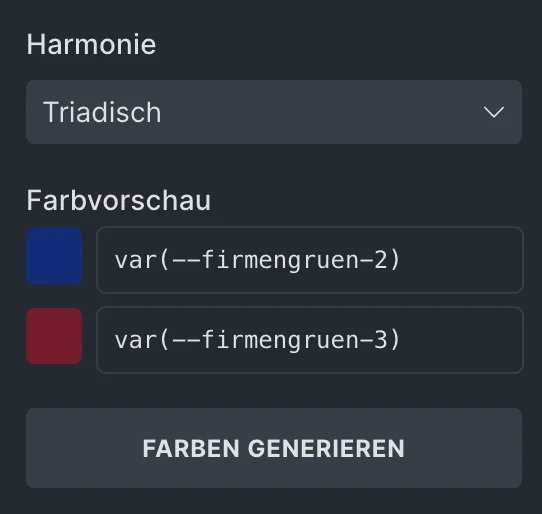 Bricks Harmonie Triadisch